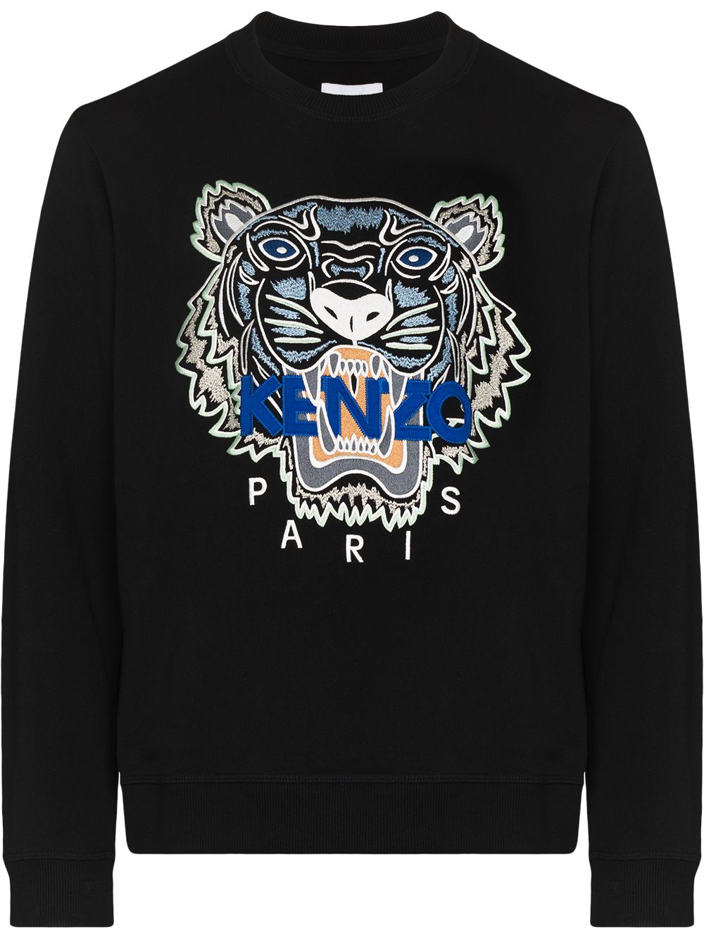 KENZO Tiger Original Sweatshirt Black - MAISONDEFASHION.COM