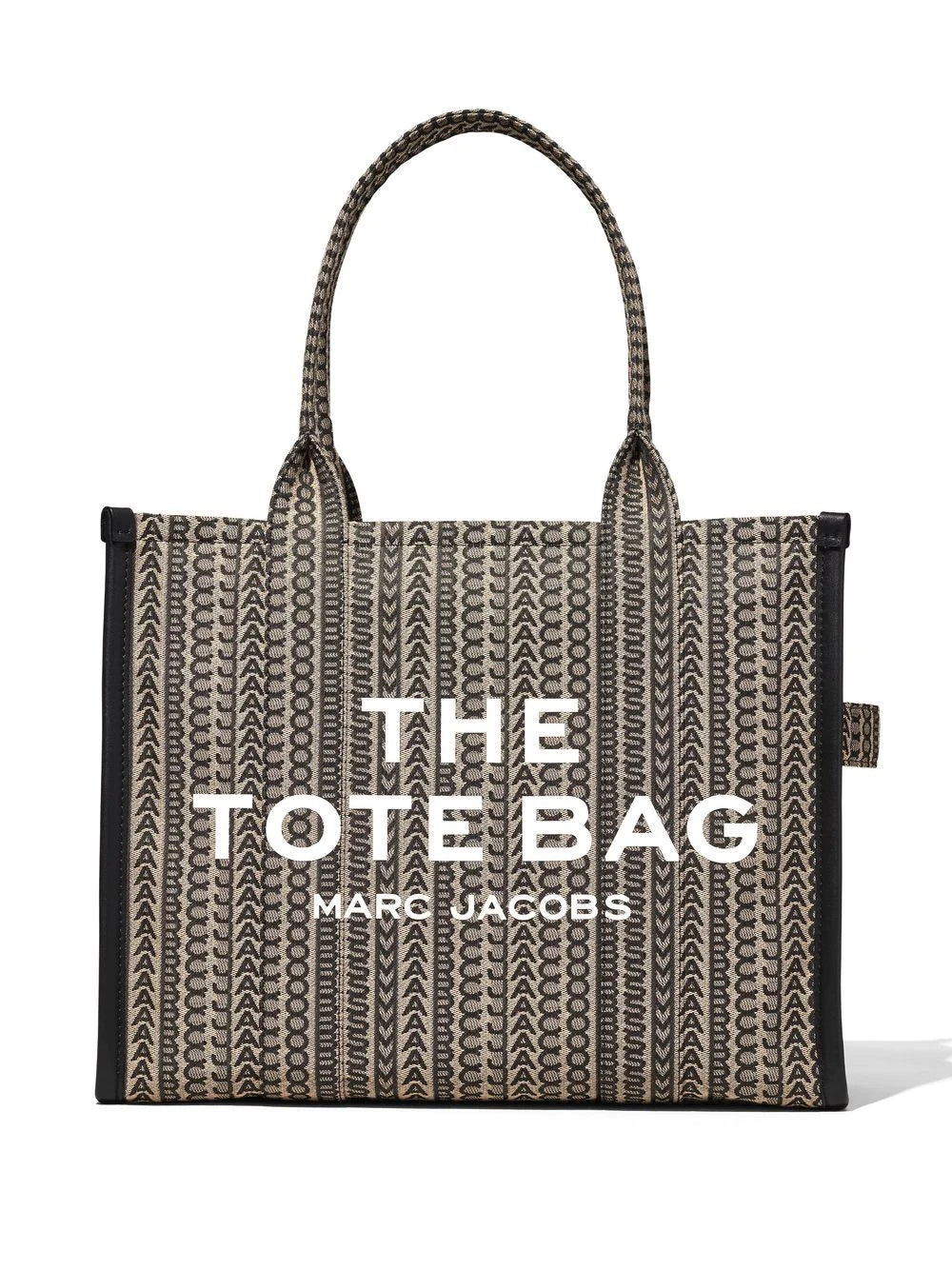 MARC JACOBS WOMEN The Large Tote Beige/Multi - MAISONDEFASHION.COM