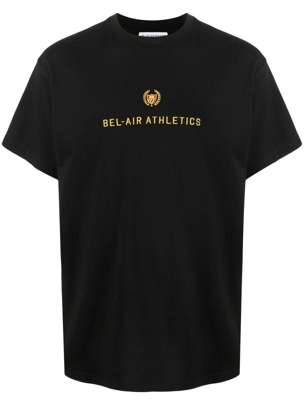 BEL-AIR ATHLETICS Academy Crest T-Shirt - MAISONDEFASHION.COM