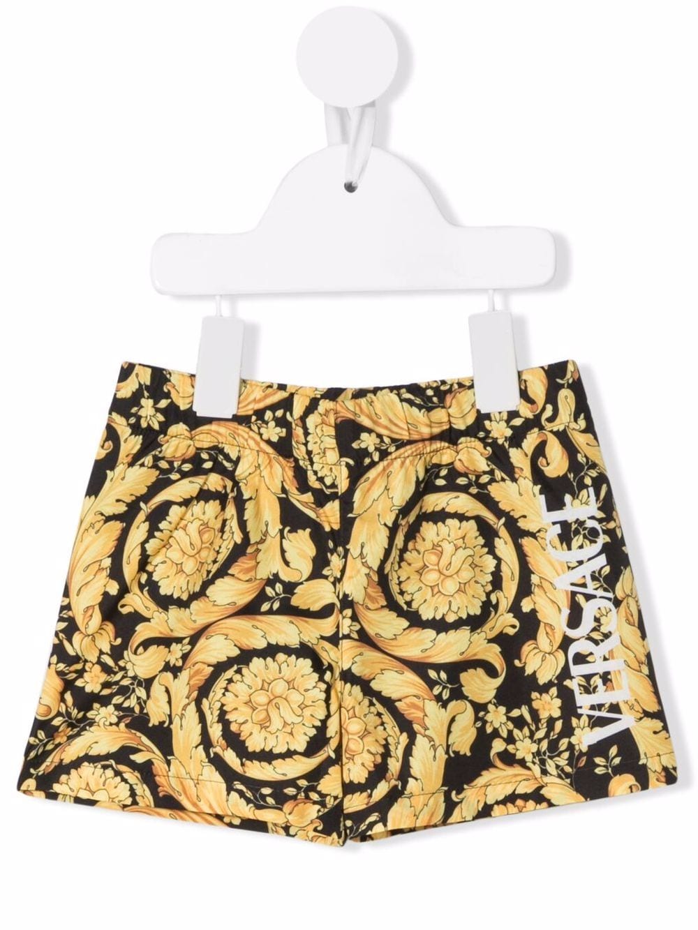VERSACE BABY Baroque Print Swim Shorts - MAISONDEFASHION.COM