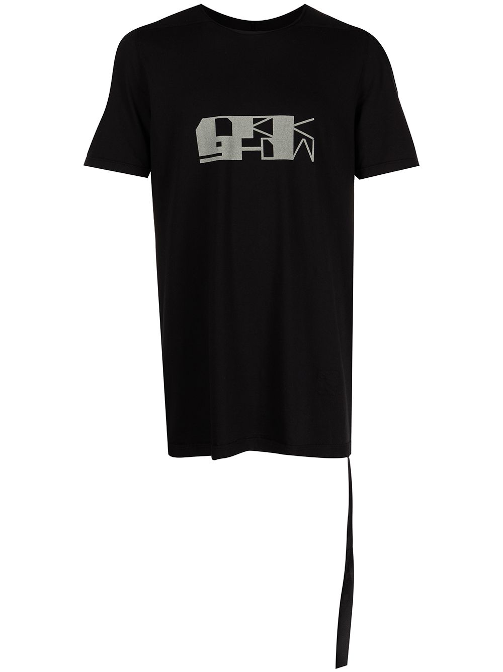 RICK OWENS DRKSHDW Logo Print T-Shirt Black - MAISONDEFASHION.COM