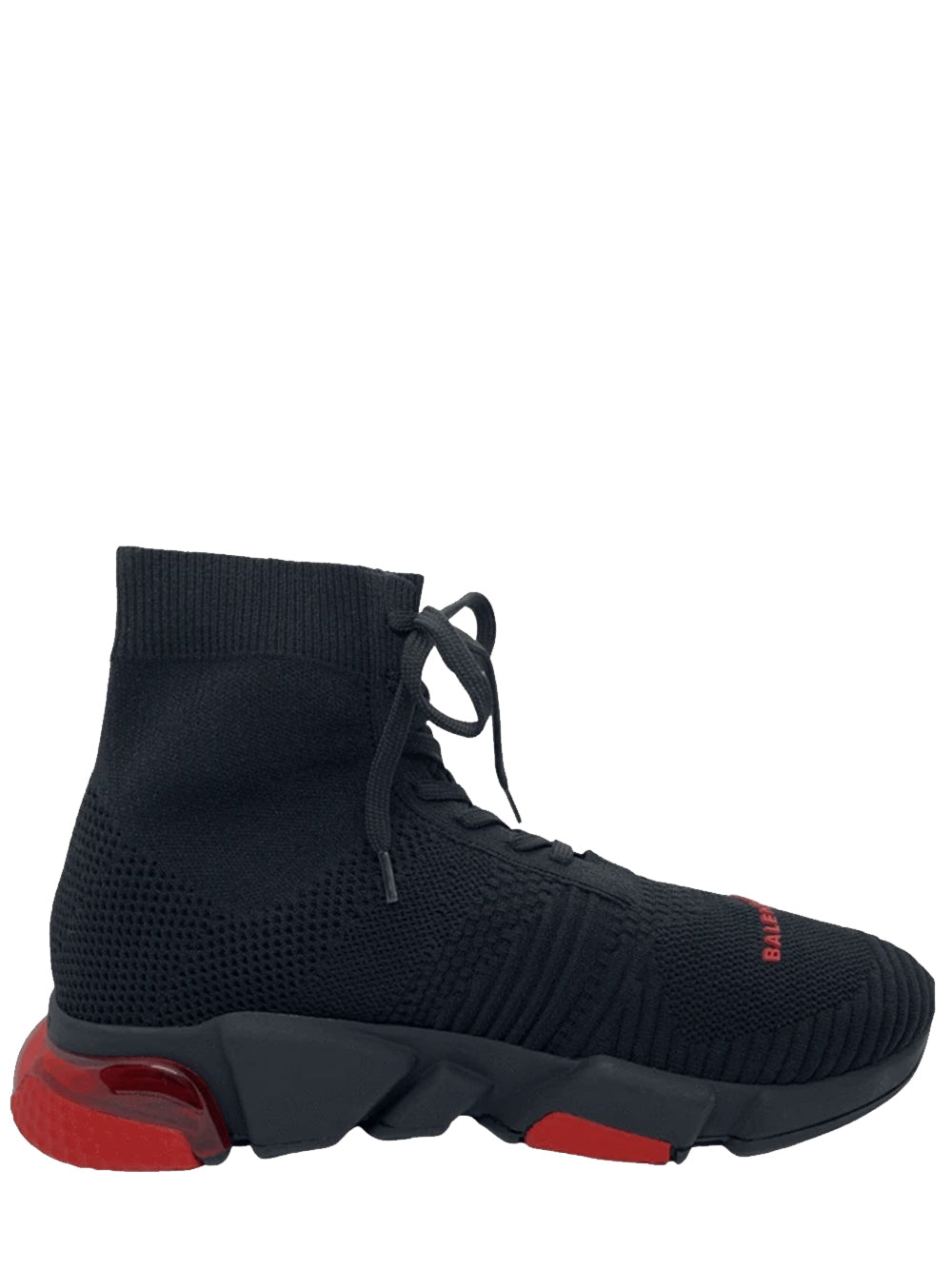 BALENCIAGA Speed Lace Up Sneakers Black - MAISONDEFASHION.COM