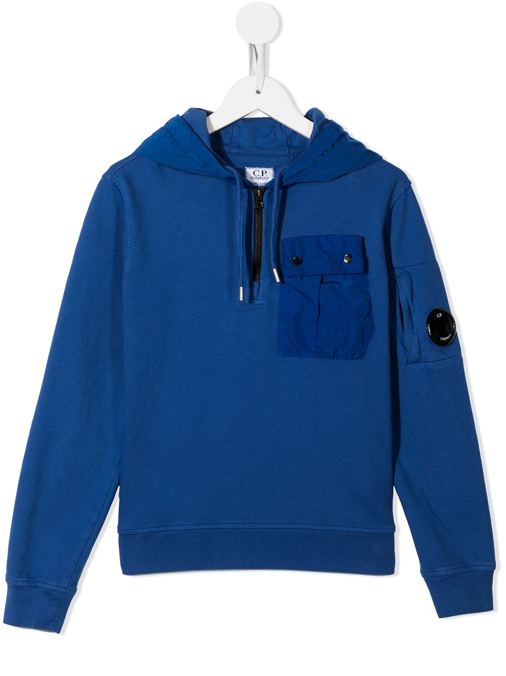 Micro lens hooded sweatshirt best sale