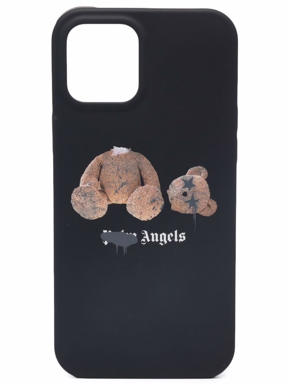 PALM ANGELS iPhone 12 Pro Max Spray Bear Print Case - MAISONDEFASHION.COM