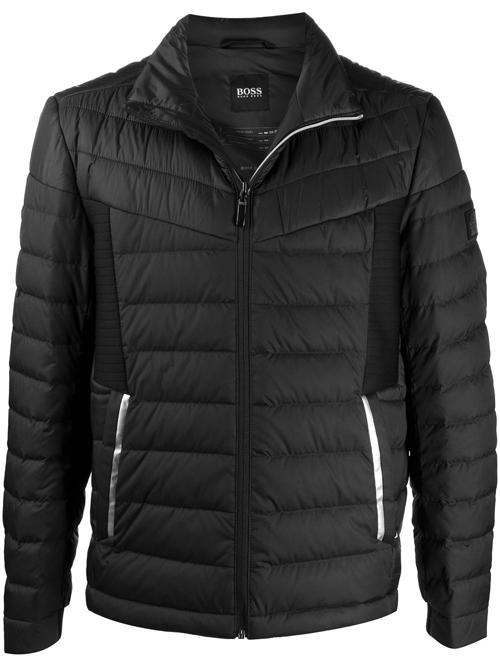 BOSS J Vail Padded Down Jacket Black - Maison De Fashion 