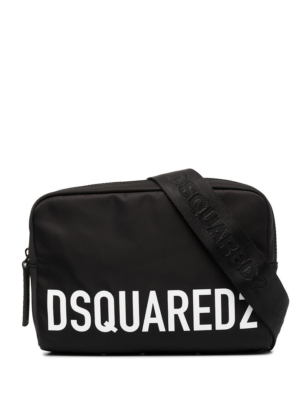 DSQUARED2 Logo Print Belt Bag Black - Maison De Fashion 