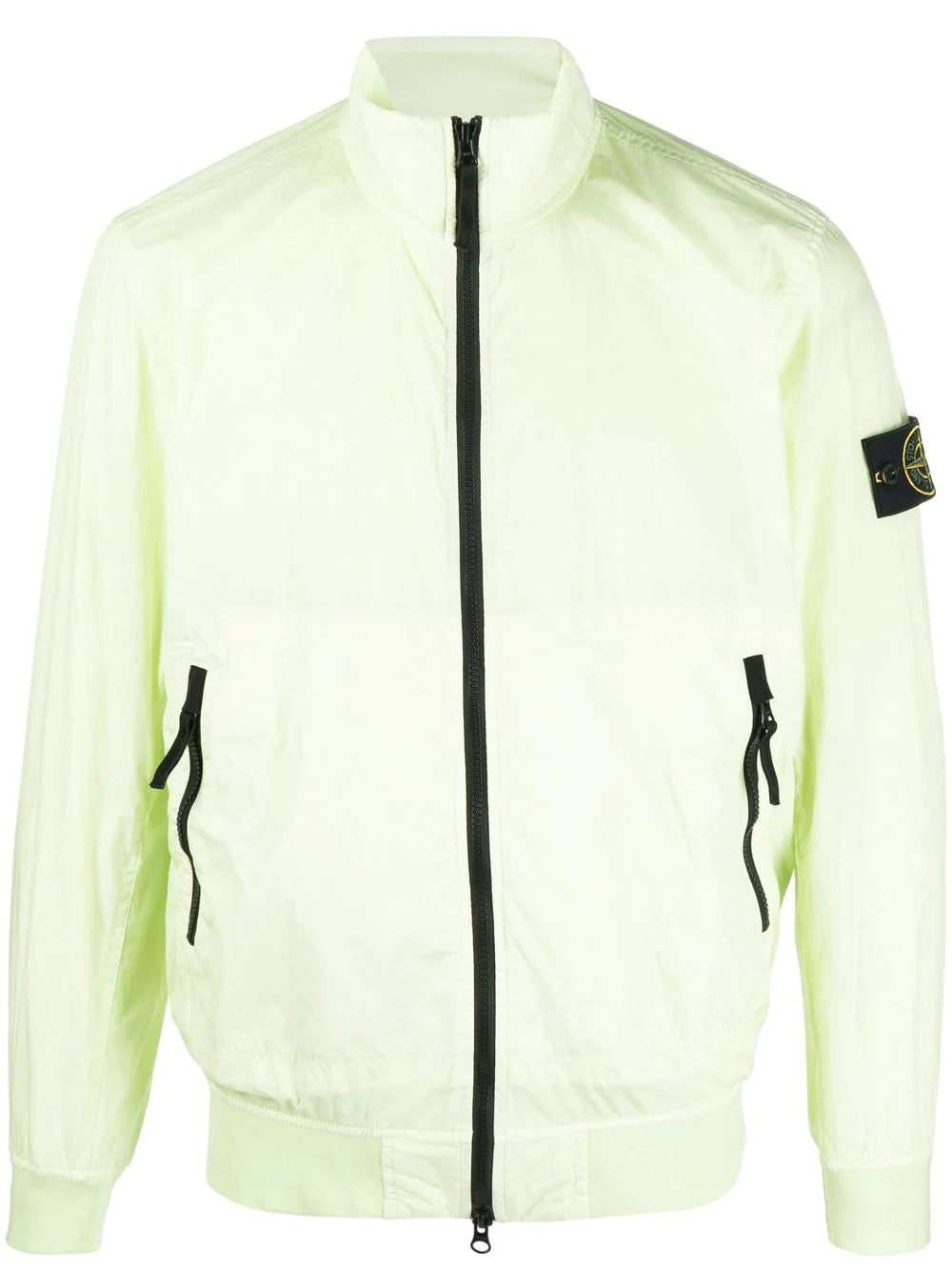 STONE ISLAND Lightweight Jacket Fluo Yellow - MAISONDEFASHION.COM