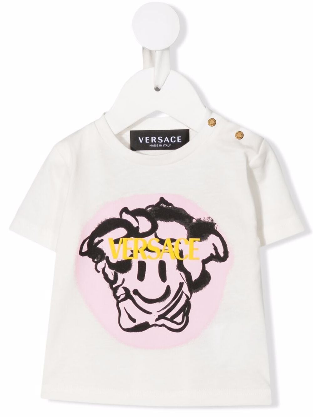 VERSACE BABY Medusa Print T-Shirt - MAISONDEFASHION.COM
