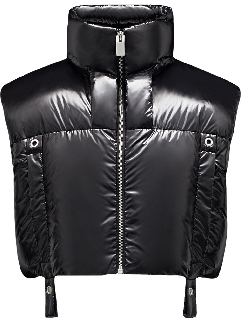 MONCLER GENIUS X 6 MONCLER 1017 ALYX 9SM Fraxinus Gilet Black - MAISONDEFASHION.COM