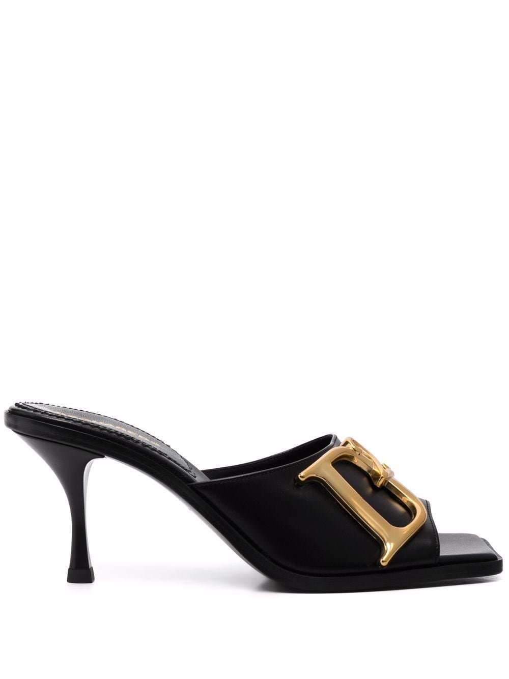 DSQUARED2 WOMEN D2 Statement Heel Mules - MAISONDEFASHION.COM