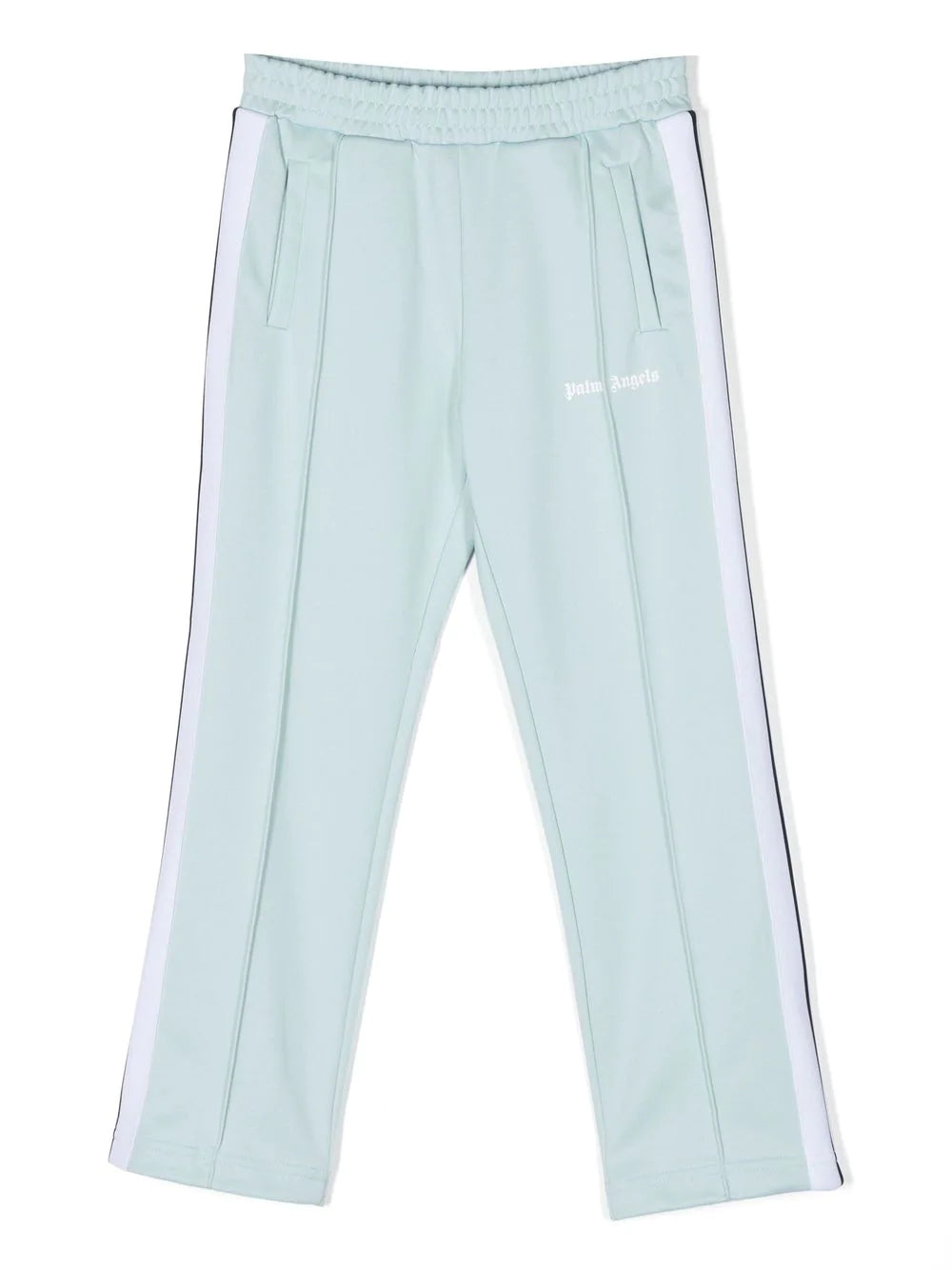 PALM ANGELS KIDS Track Pant Dusty Blue - MAISONDEFASHION.COM