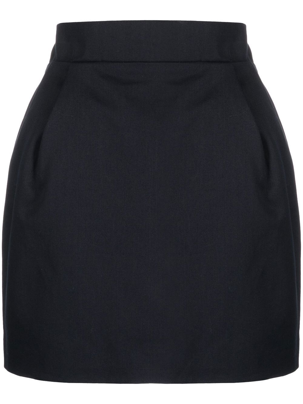 ALEXANDRE VAUTHIER Mini Skirt Japanese Blue - MAISONDEFASHION.COM