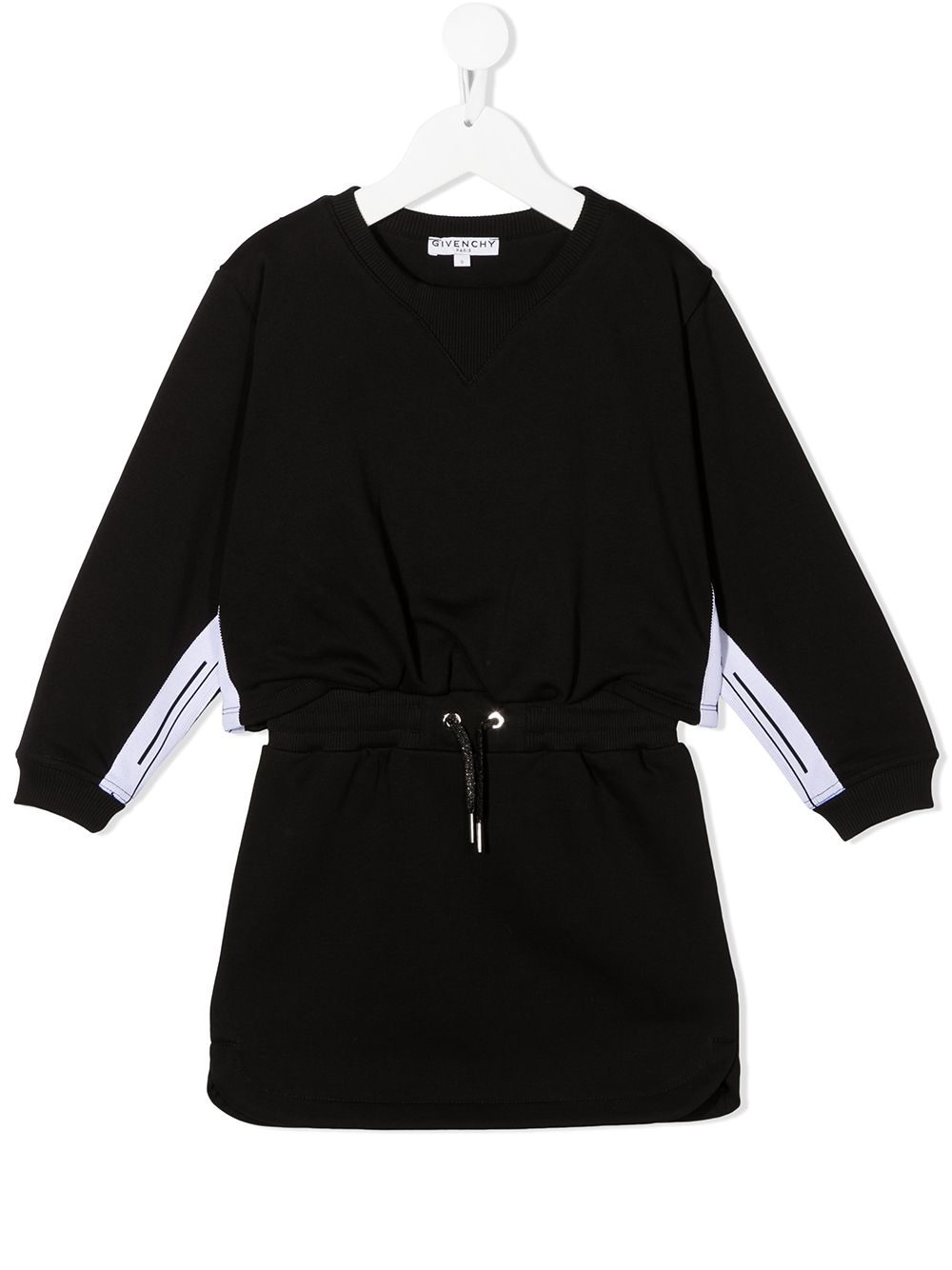 GIVENCHY KIDS Drawstring Waist Dress Black - Maison De Fashion 