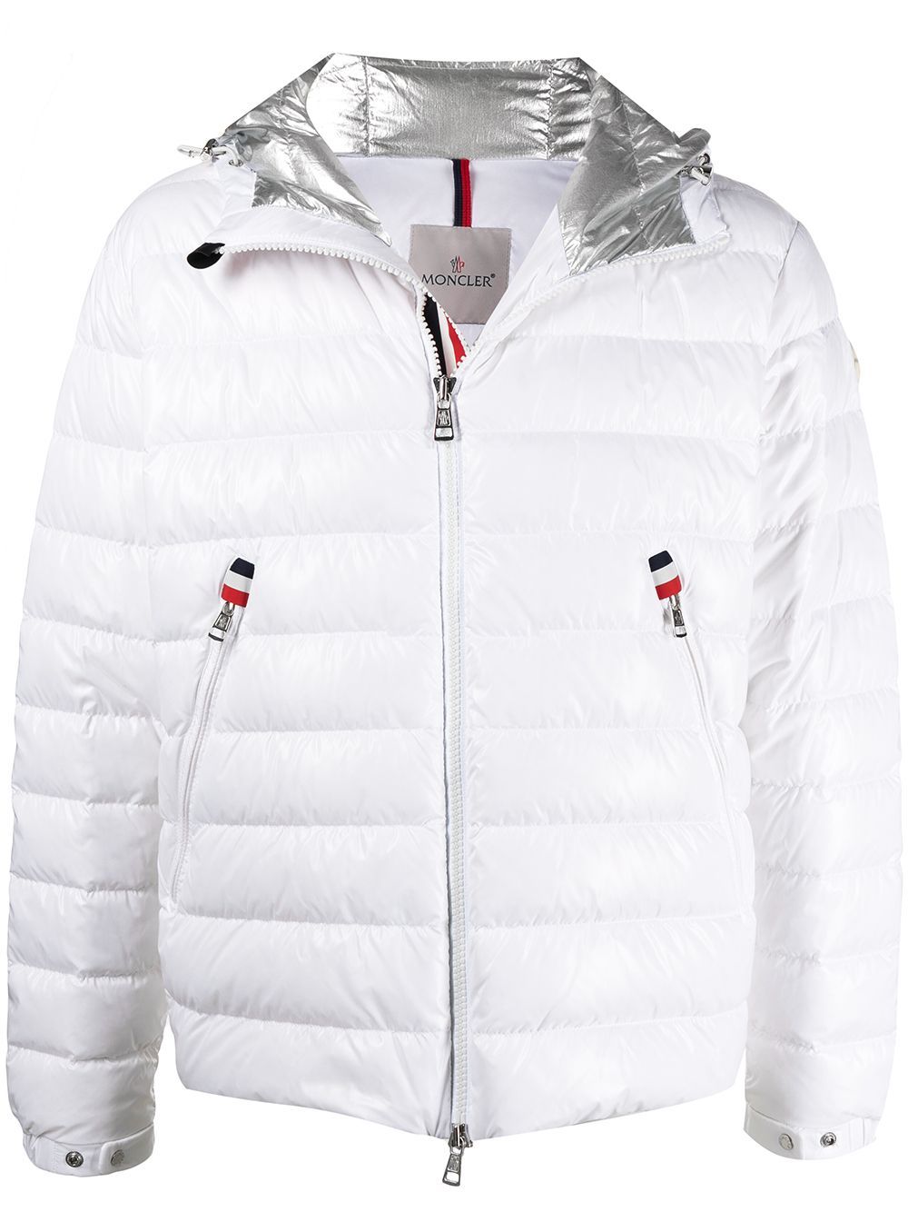 MONCLER Blesle Jacket White - MAISONDEFASHION.COM