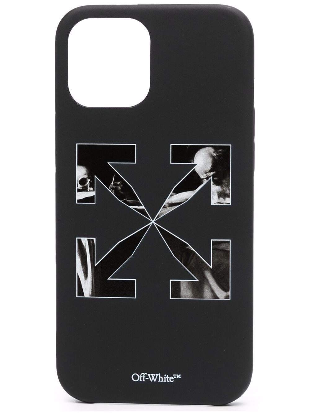 OFF-WHITE Caravaggio Arrows Print iPhone 12 Pro Max Case - MAISONDEFASHION.COM