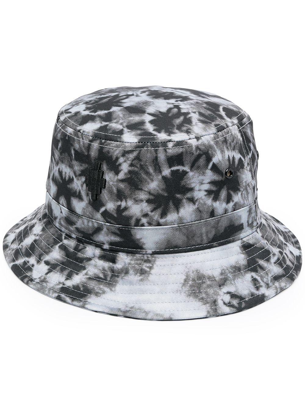 MARCELO BURLON Tie Dye Logo Bucket Hat - MAISONDEFASHION.COM