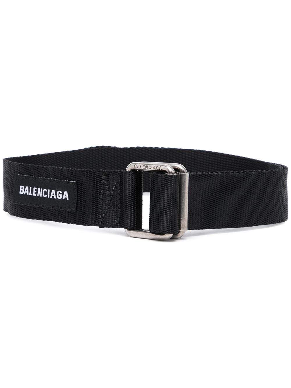 BALENCIAGA Army logo-patch belt Black - MAISONDEFASHION.COM