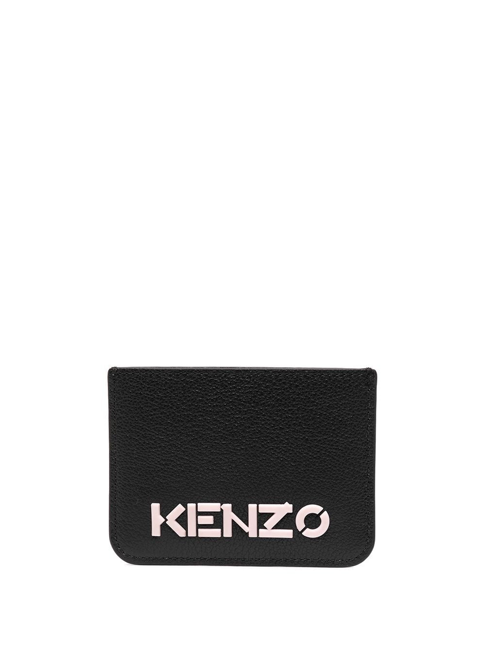 KENZO Logo-print cardholder Pink - MAISONDEFASHION.COM