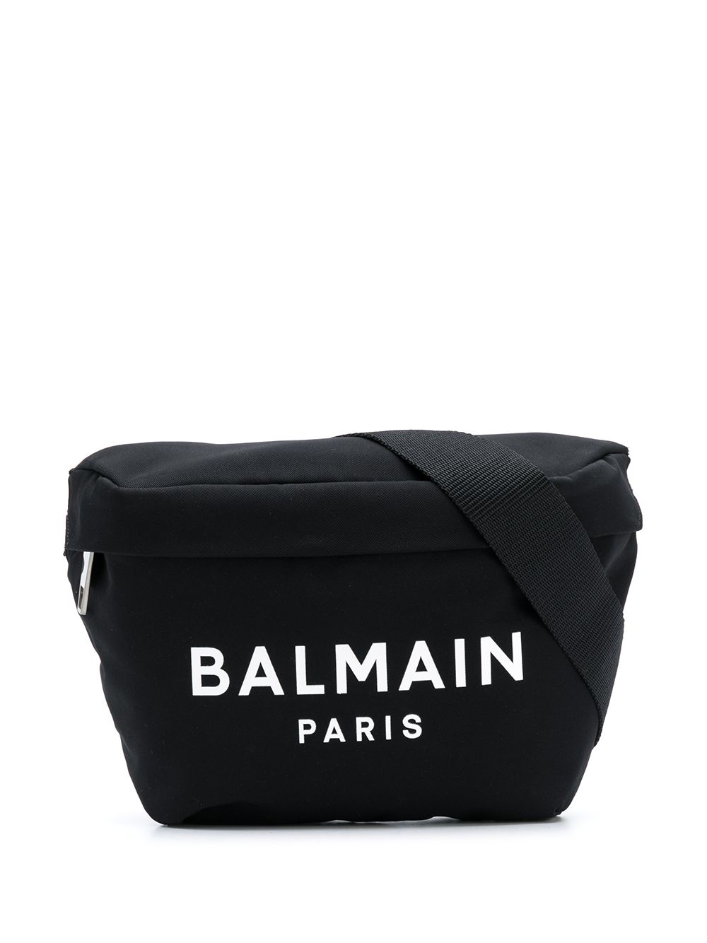 BALMAIN Logo Crossbody Bag Black/White - Maison De Fashion 