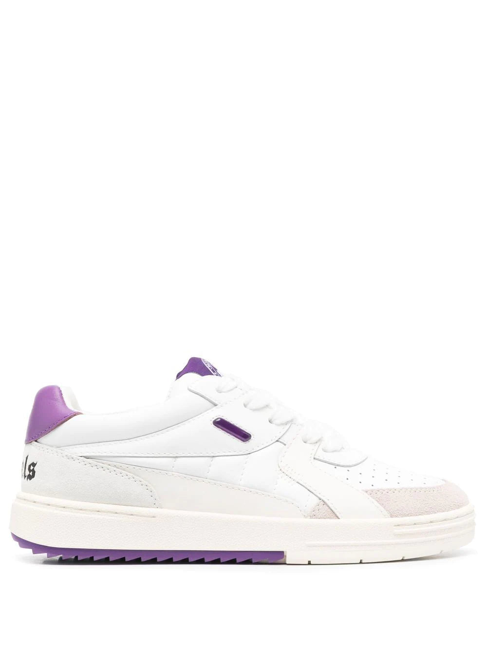 PALM ANGELS WOMEN Palm University White Purple - MAISONDEFASHION.COM