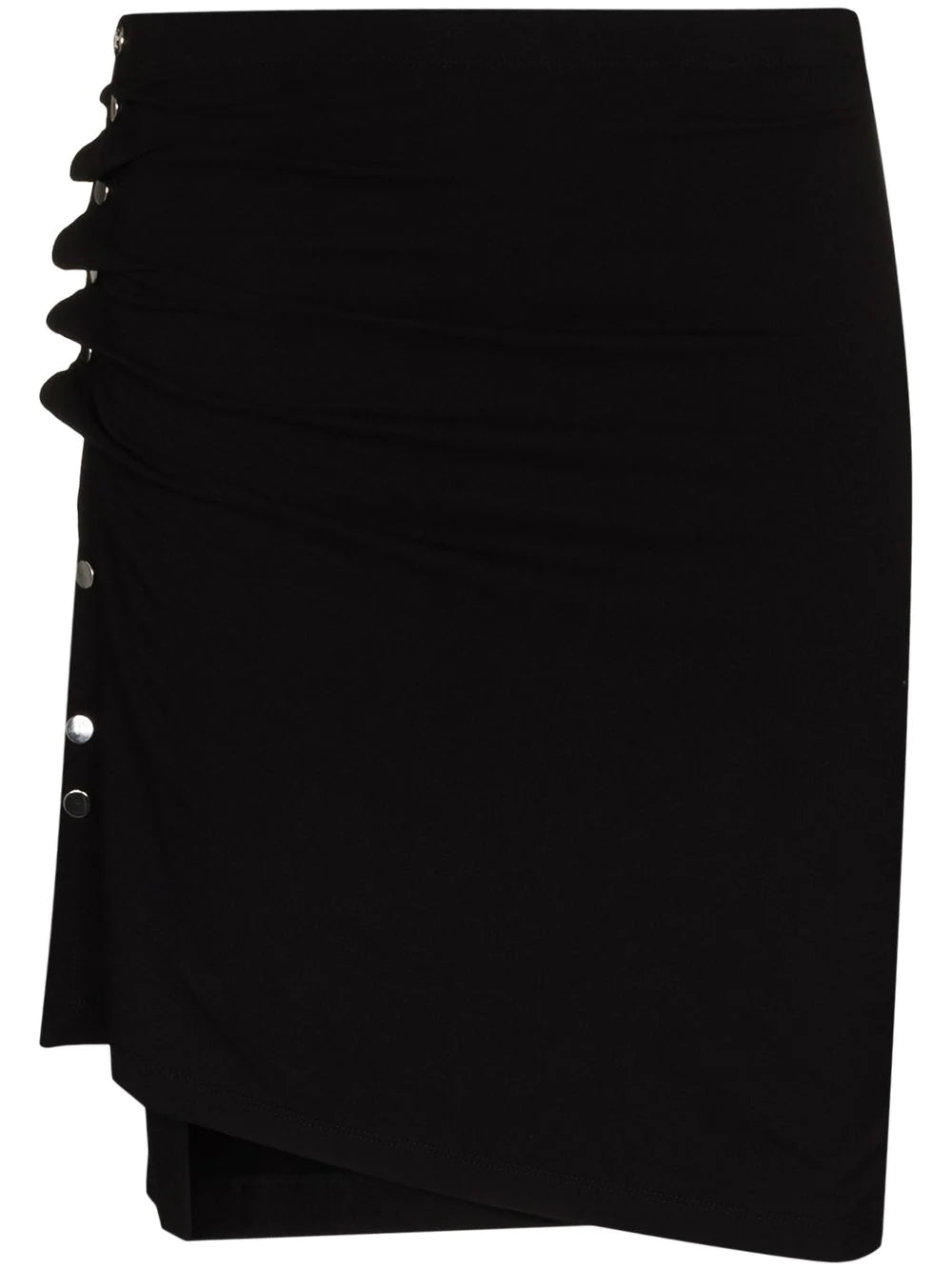 PACO RABANNE Knee Length Skirt Black - MAISONDEFASHION.COM