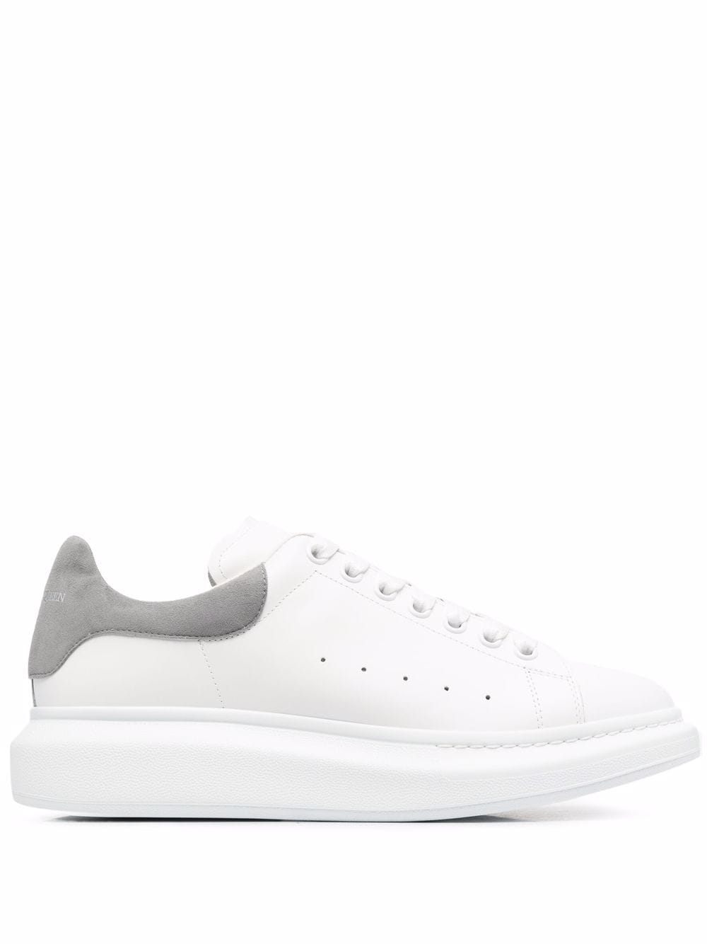 ALEXANDER MCQUEEN Oversized Sole Sneakers White/Grey - MAISONDEFASHION.COM