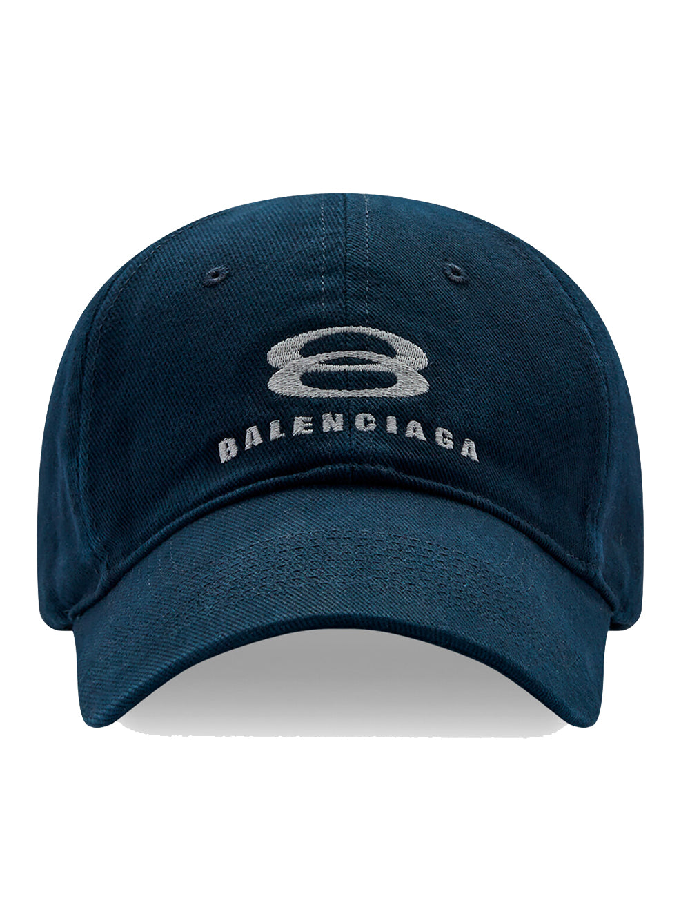 BALENCIAGA Snowboard Cap Blue/Grey - MAISONDEFASHION.COM