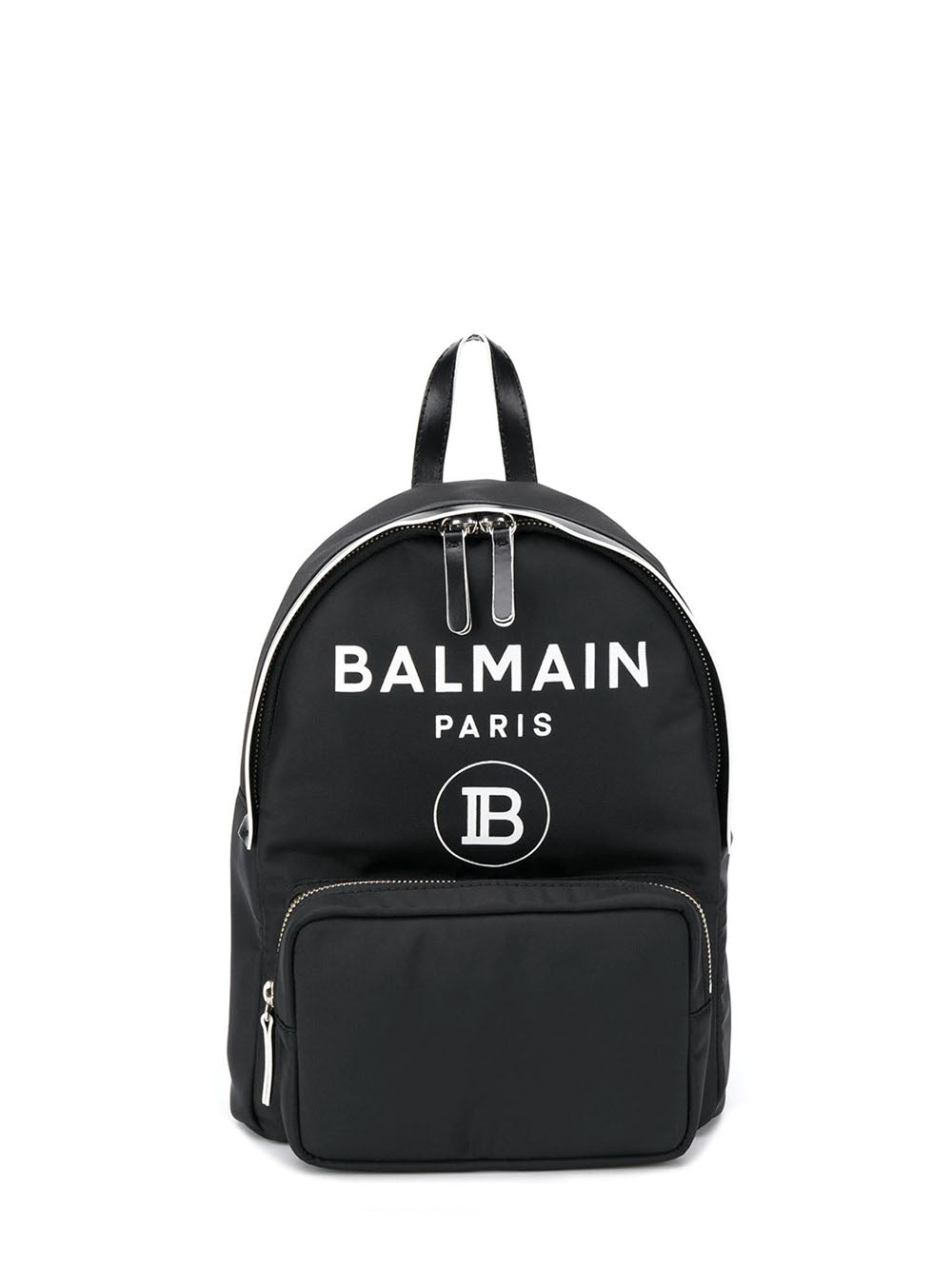 BALMAIN KIDS Logo Backpack Black - MAISONDEFASHION.COM