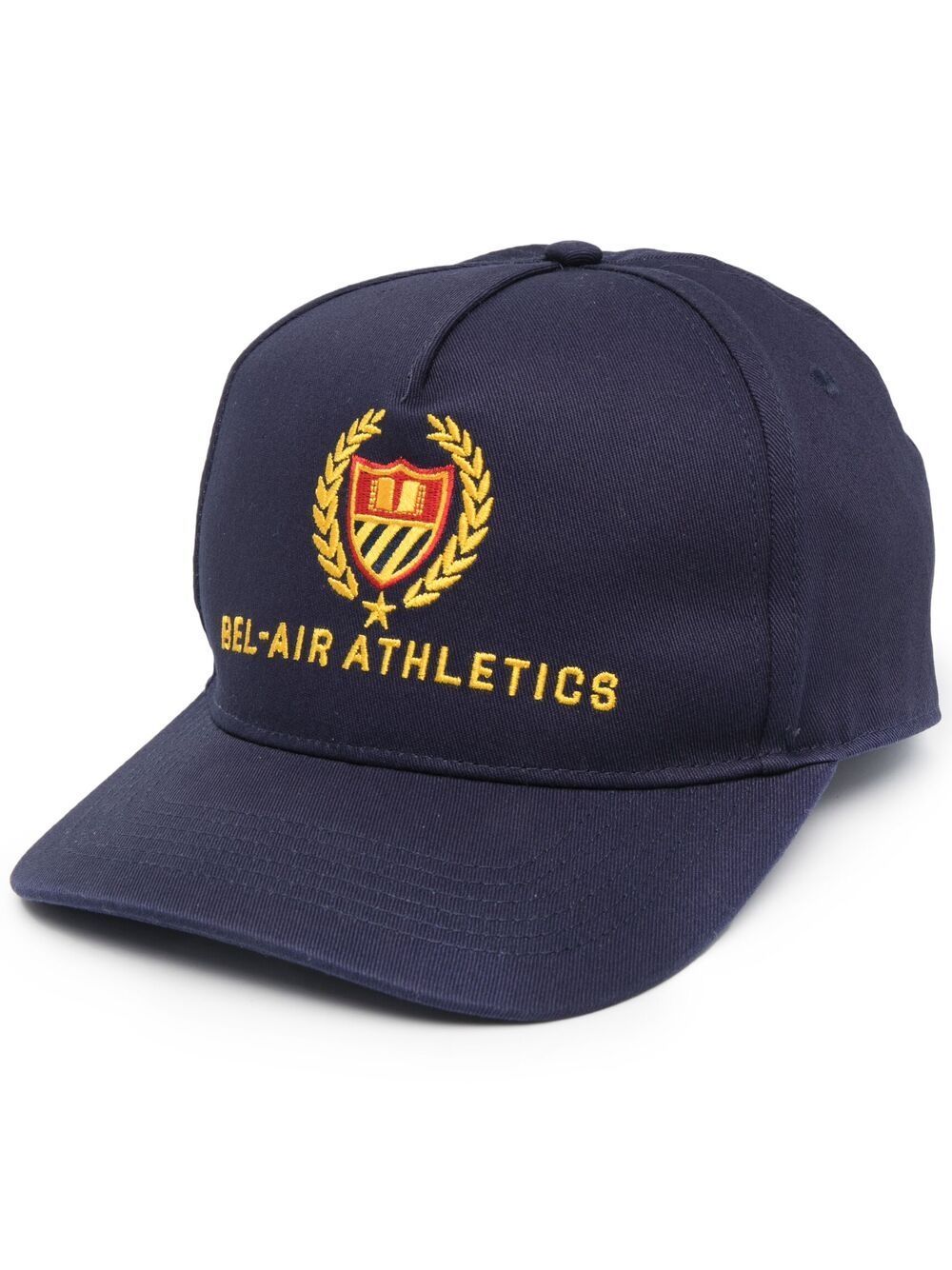 BEL-AIR ATHLETICS Academy Embroidered Cap Navy - MAISONDEFASHION.COM