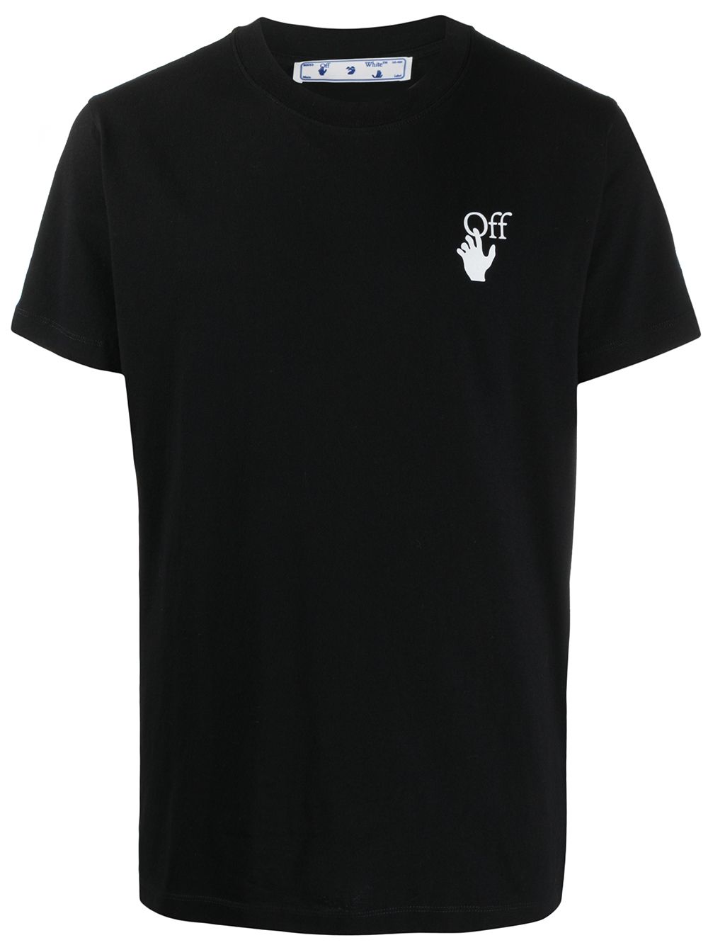 OFF-WHITE Marker Slim T-Shirt Black/Fuchasia - Maison De Fashion 