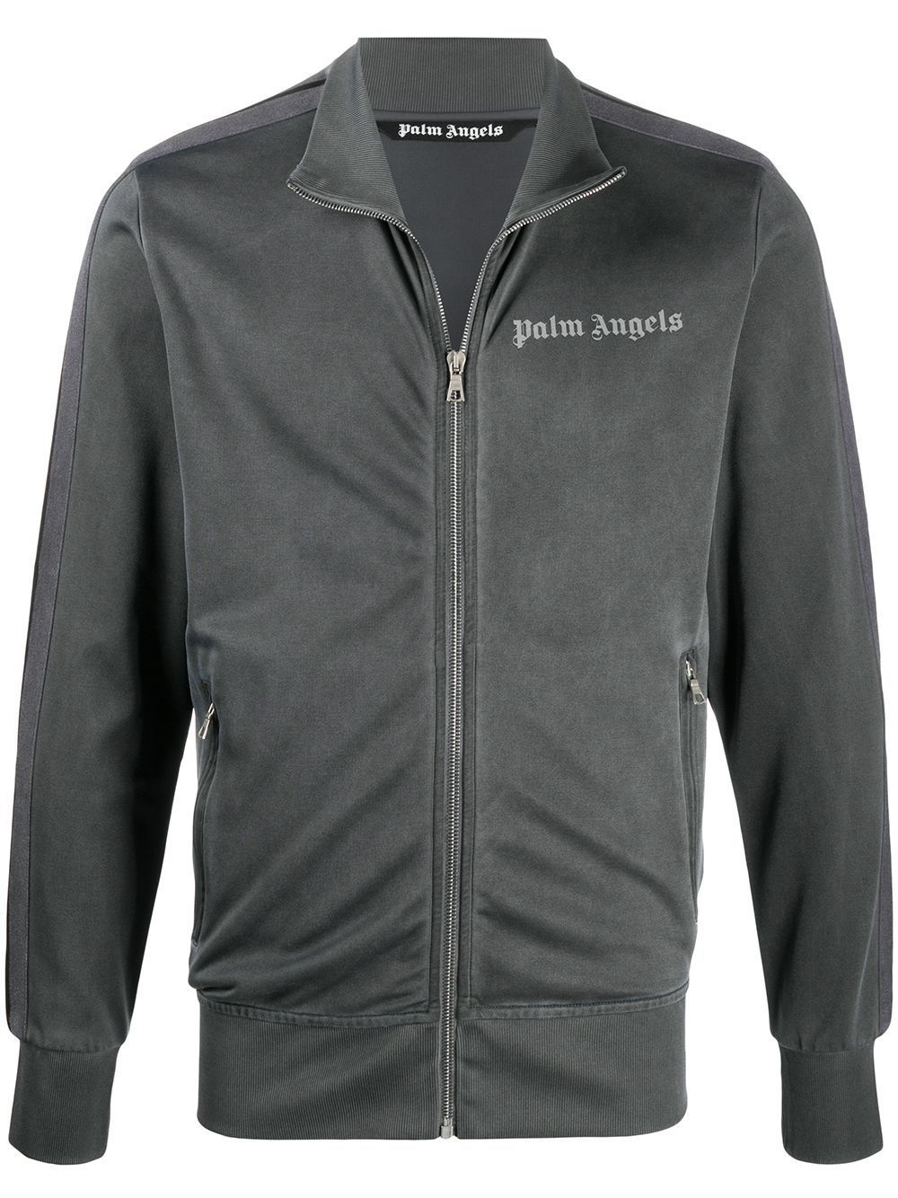 PALM ANGELS Garment Dyed Track Jacket Black – MAISONDEFASHION.COM