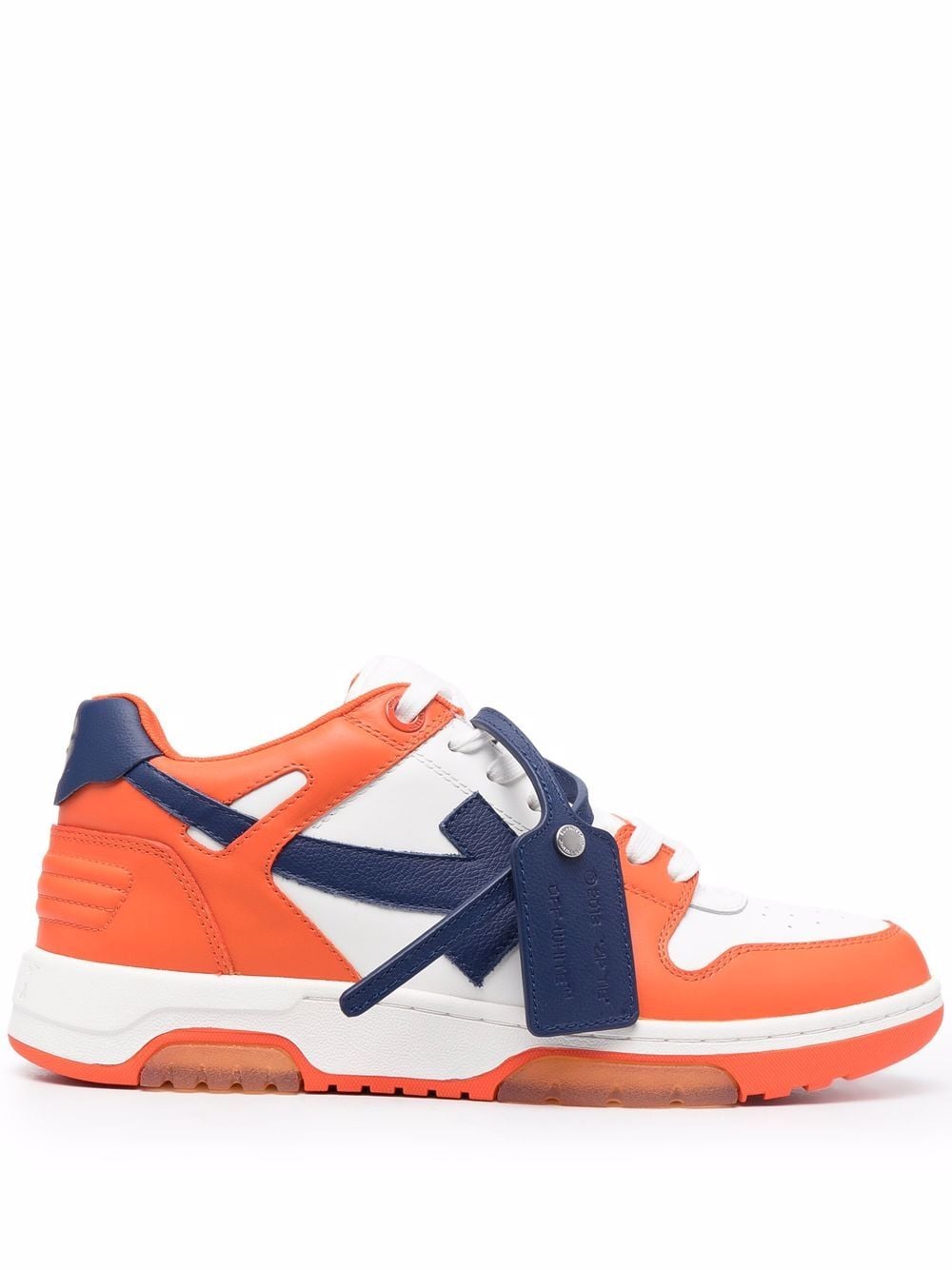 OFF-WHITE 'OOO' Out Of Office Sneakers Orange/Blue - MAISONDEFASHION.COM