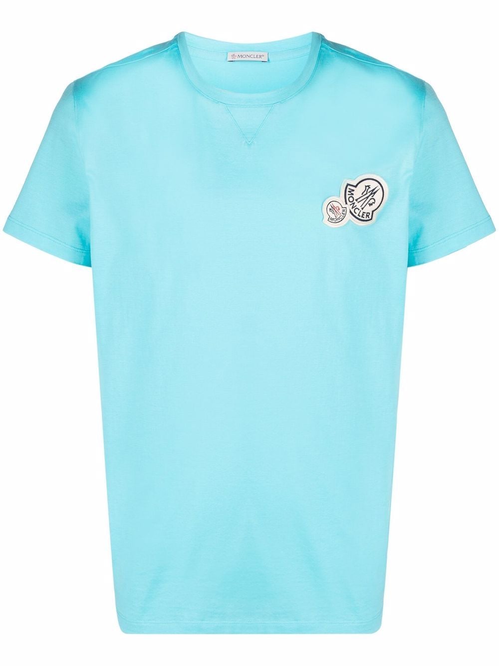 Light blue moncler shirt online