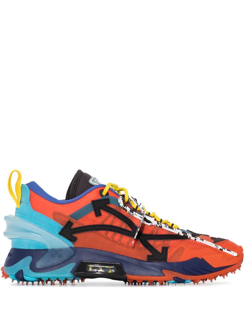 OFF-WHITE Women ODSY-2000 Sneakers Blue/Orange - Maison De Fashion 