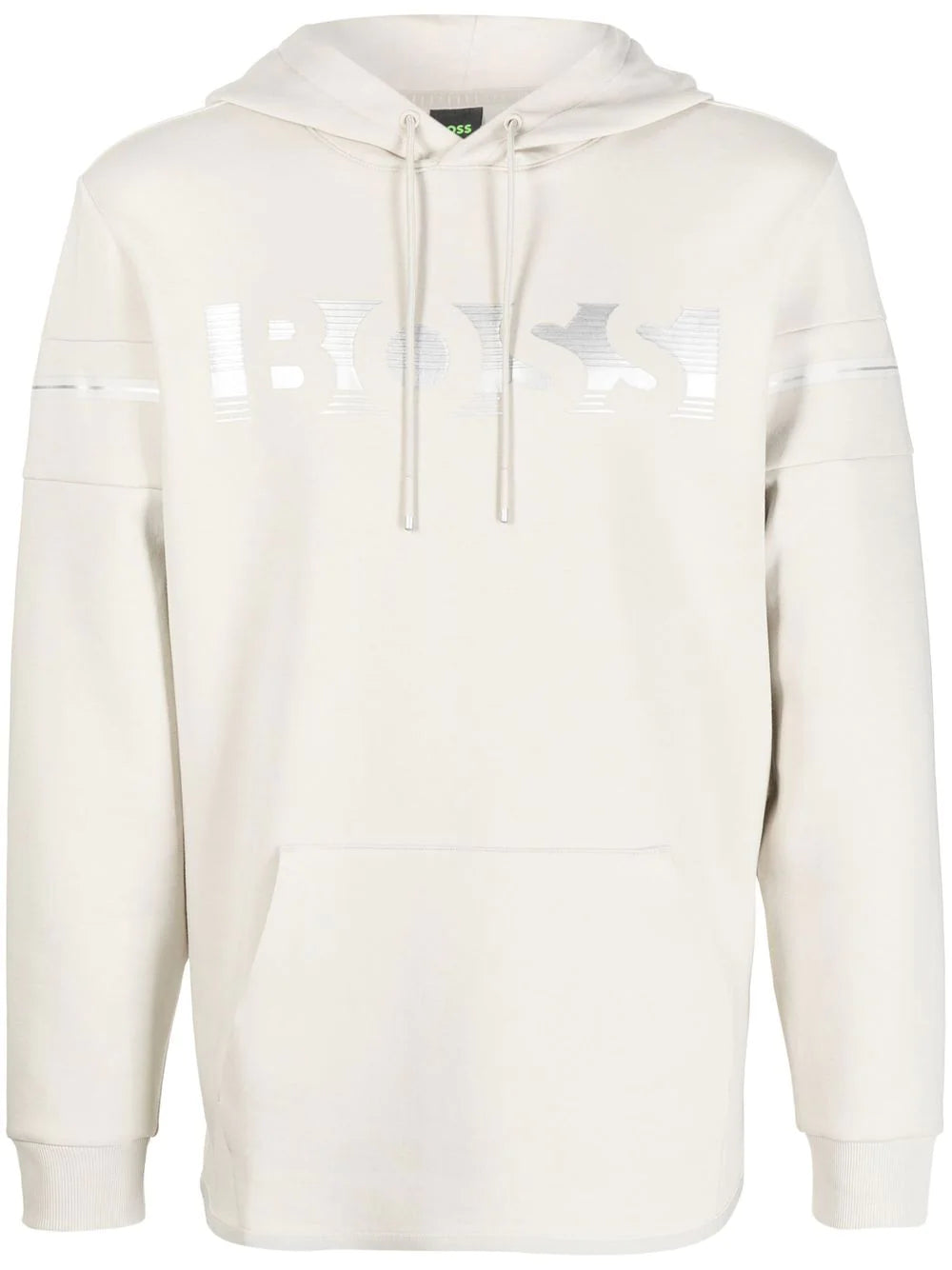 BOSS Hooded Sweatshirt Light Beige - MAISONDEFASHION.COM