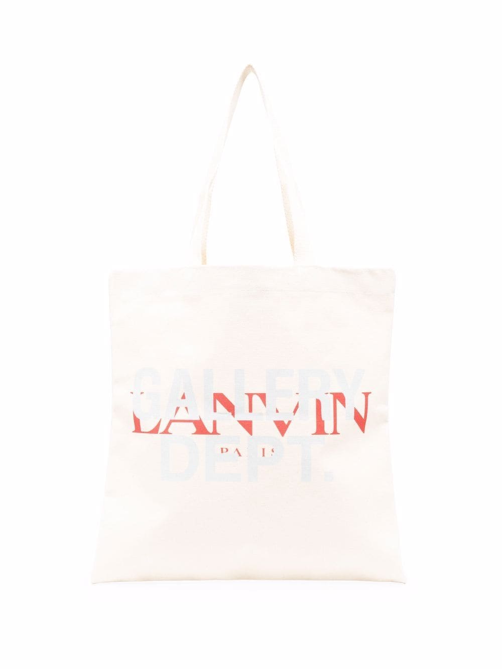 LANVIN X GALLERY DEPT. Logo Tote Bag Part 2 Beige - MAISONDEFASHION.COM