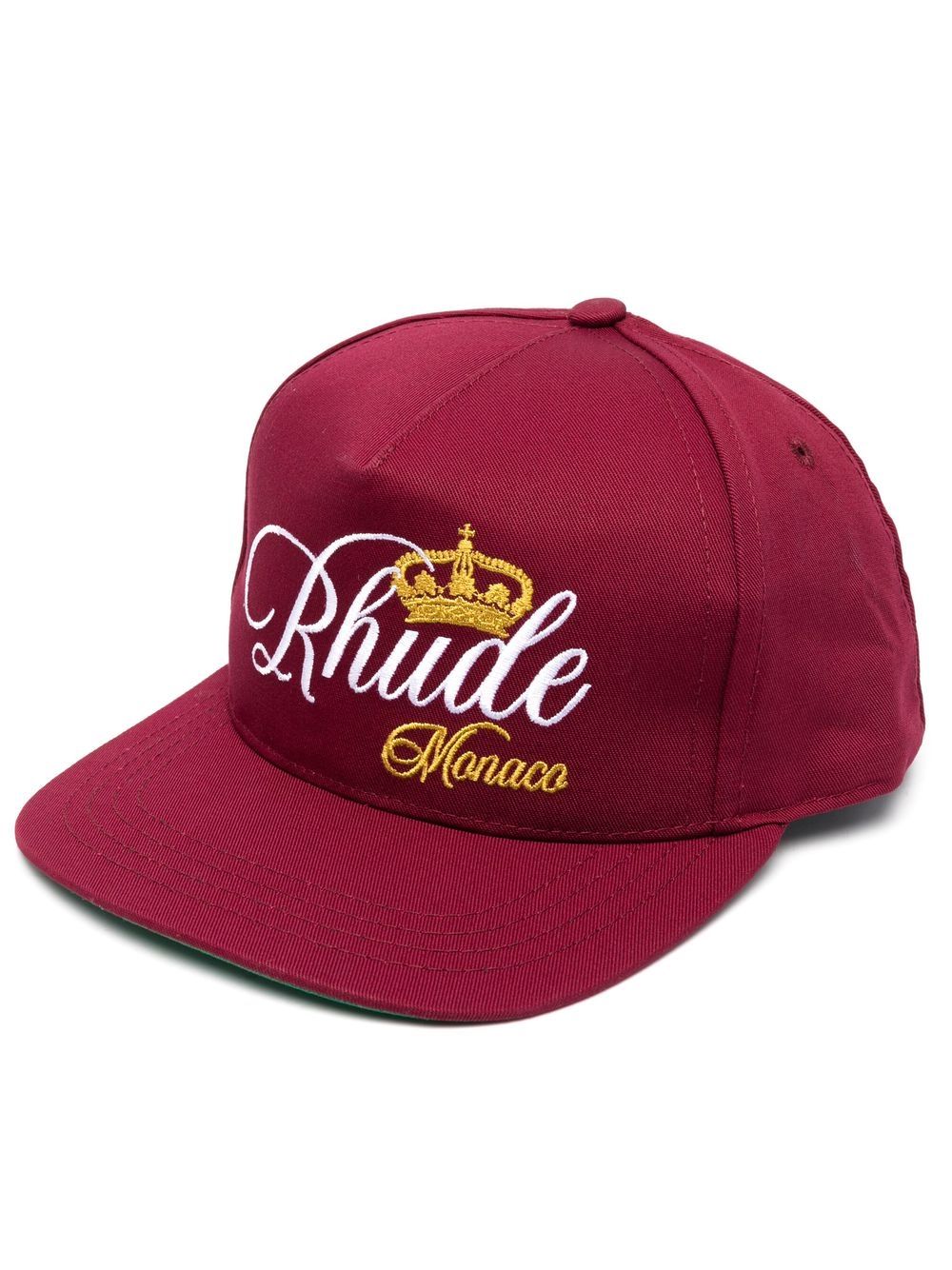 RHUDE Crown Hat Maroon - MAISONDEFASHION.COM