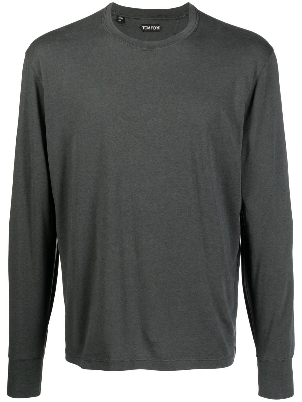 TOM FORD Long-sleeve T-Shirt Grey - MAISONDEFASHION.COM