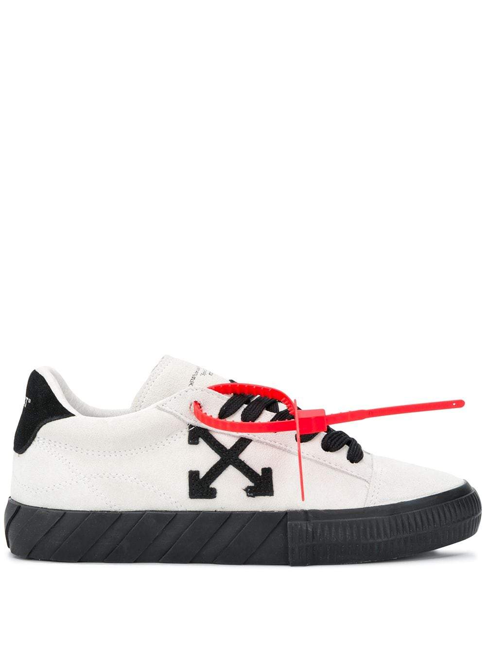 OFF-WHITE Women New Arrow Low Vulcanized Sneakers White - Maison De Fashion 