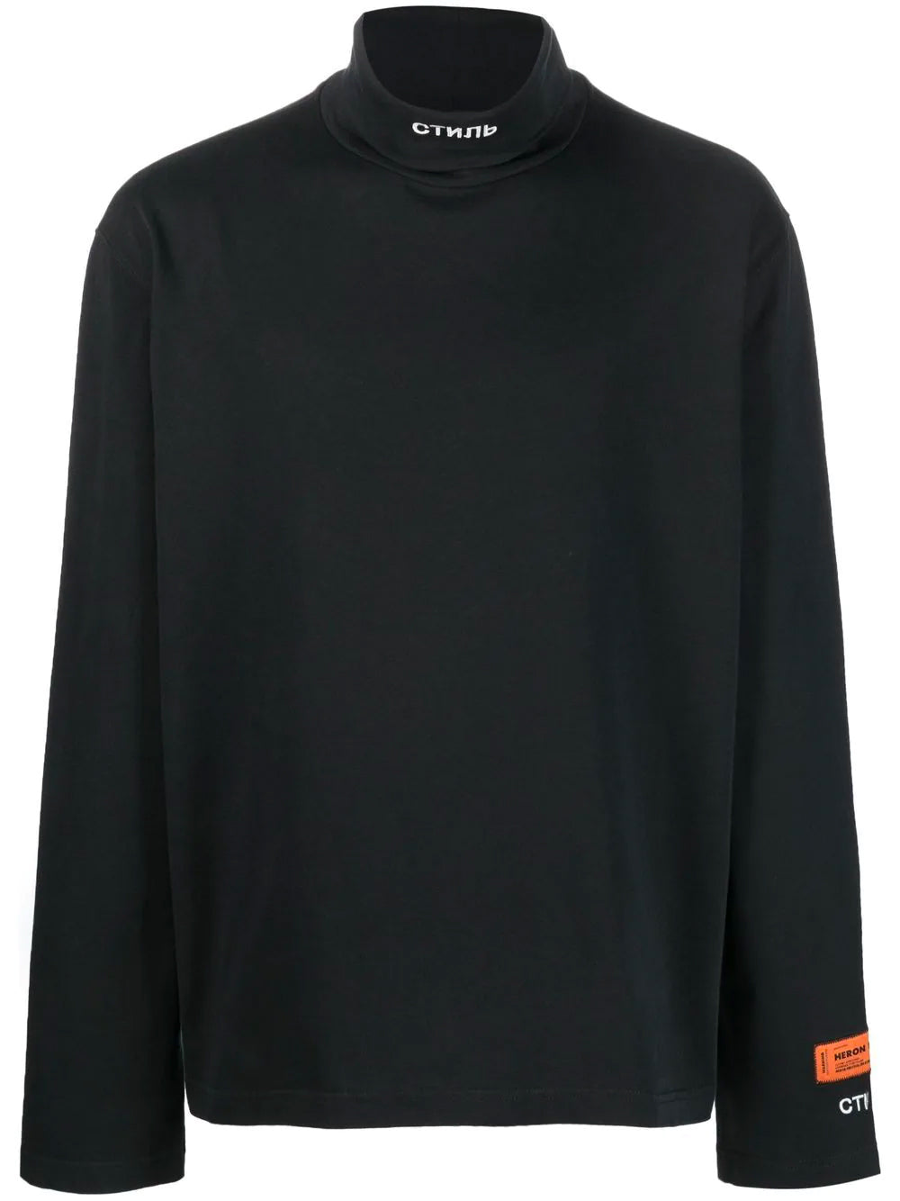 HERON PRESTON СТИЛЬ Rollneck Black - MAISONDEFASHION.COM