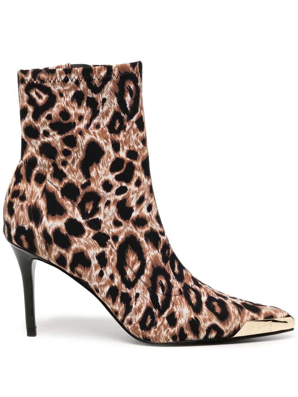 VERSACE JEANS COUTURE WOMEN Leopard-print ankle boots - MAISONDEFASHION.COM