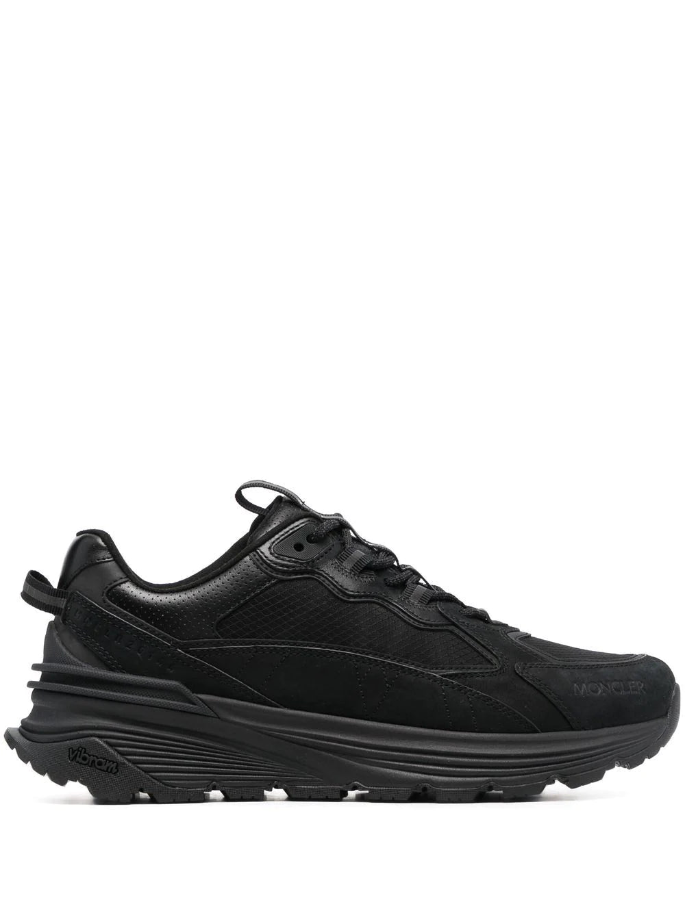 MONCLER Lite Runner Low-Top Sneakers Black - MAISONDEFASHION.COM