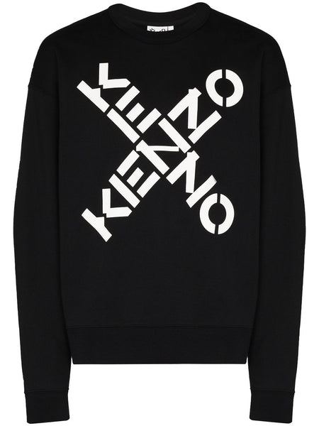 関税送料込み【KENZO】Archive Logo Crew Sweat in Black 関税送料込み【KENZO】Archive Logo Crew Sweat in Black (KENZO