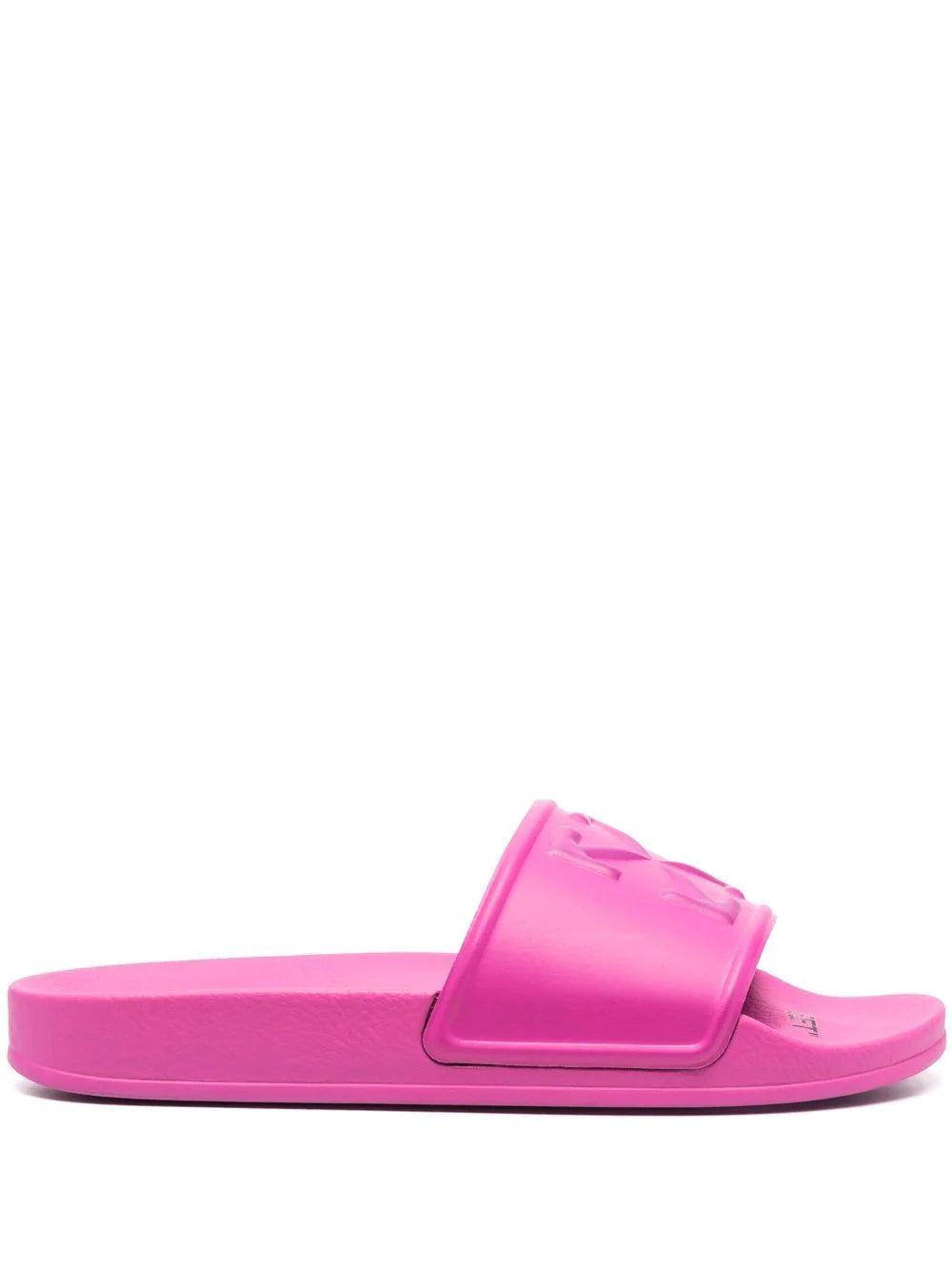 OFF-WHITE WOMEN Arrow Logo Sliders Pink - MAISONDEFASHION.COM