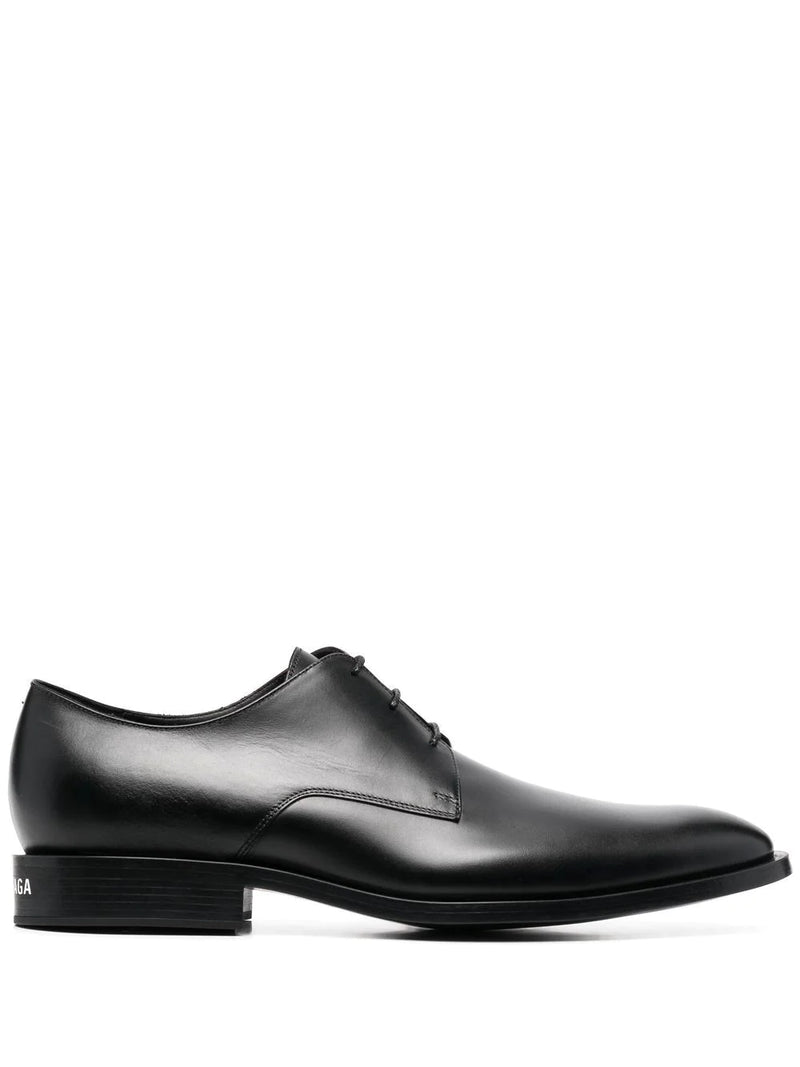 Balenciaga Patent Oxford Shoes in Black for Men  Lyst