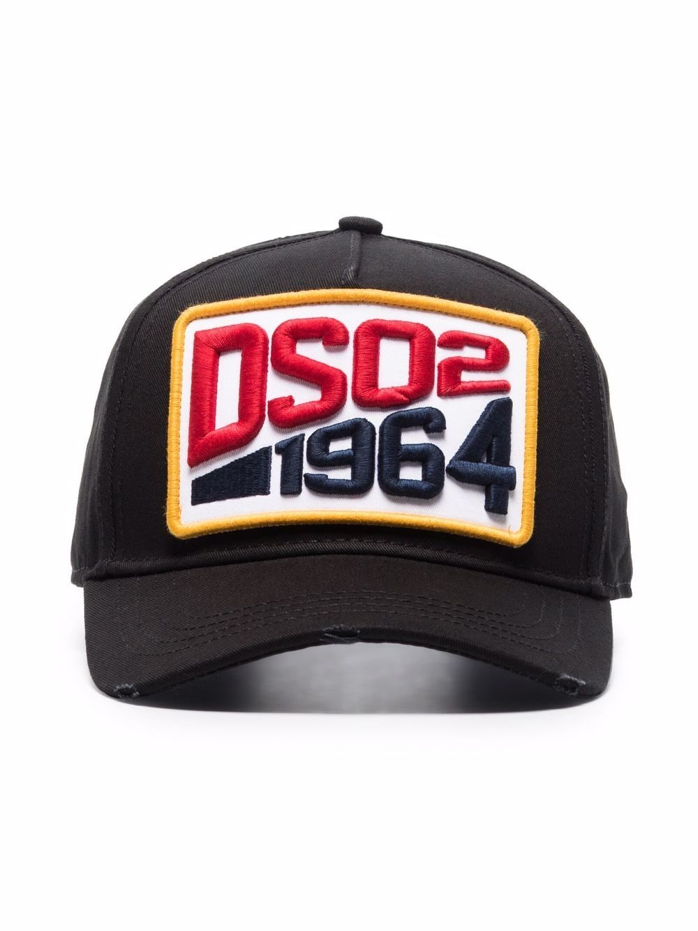 DSQUARED2 1964 logo-patch cap Black - MAISONDEFASHION.COM