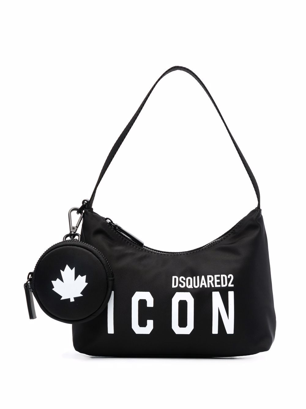 DSQUARED2 WOMEN D2 Icon Mini Bag Black - MAISONDEFASHION.COM