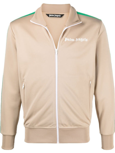 PALM ANGELS Exodus Track Jacket Brown – MAISONDEFASHION.COM PALM ANGELS Exodus Track Jacket Brown – MAISONDEFASHION.COM