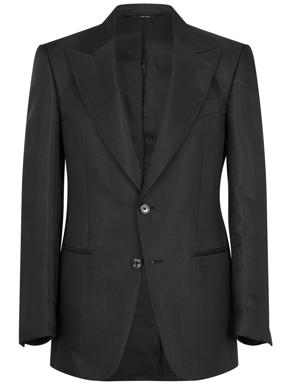 TOM FORD Chainmail Lurex Evening Jacket Shiny Black - MAISONDEFASHION.COM