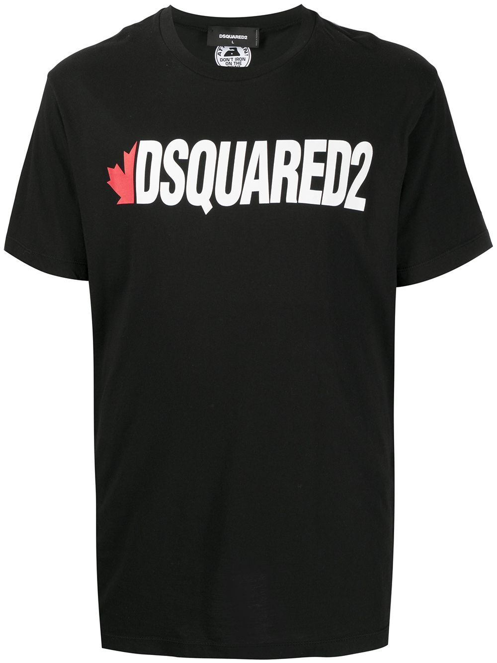DSQUARED2 Logo T-Shirt Black - MAISONDEFASHION.COM
